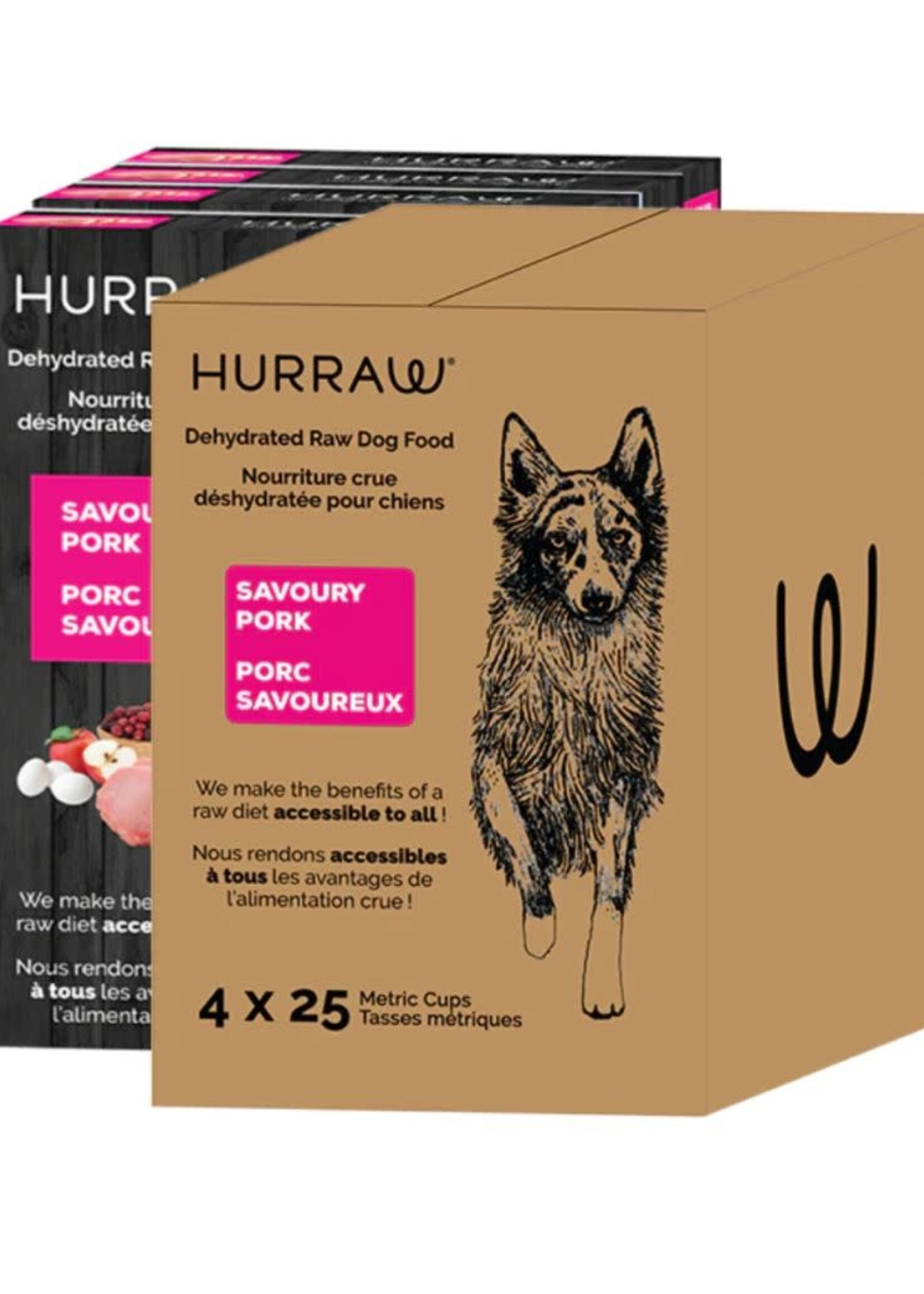 Hurraw Hurraw Dehydrated Raw Food Pork