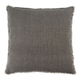 Lina Linen 24" Pillow Warm Grey