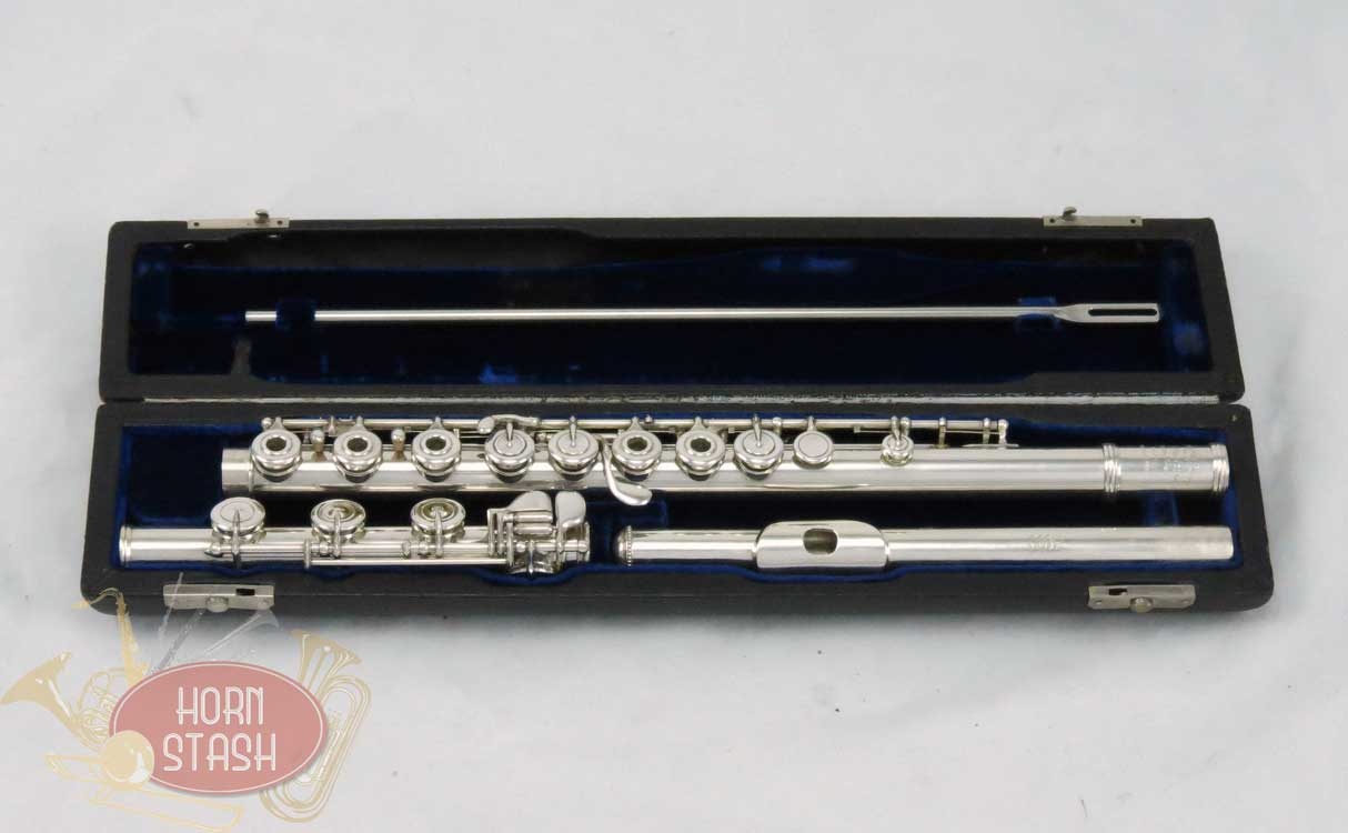 Used Haynes Handmade Flute 441XX Horn Stash