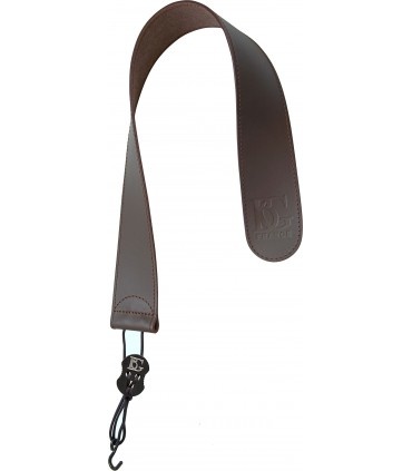 BG France BG B05 Leather Bassoon Seat Strap (Metal Hook)