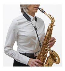 BG France BG S80SH Nylon Saxophone Strap w/ Snap Hook