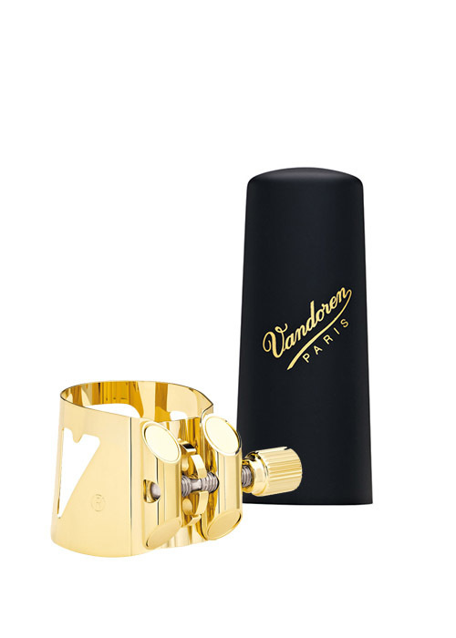 Vandoren Vandoren Optimum Ligature for Bari Sax - Gold Gilded