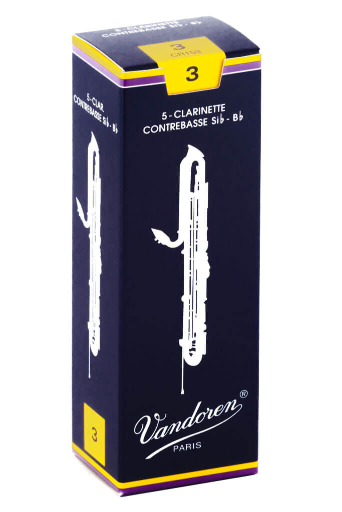 Vandoren Traditional Contrabass Clarinet Reeds