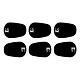 BG France BG Mouthpiece Cushions 0.8mm (Black)