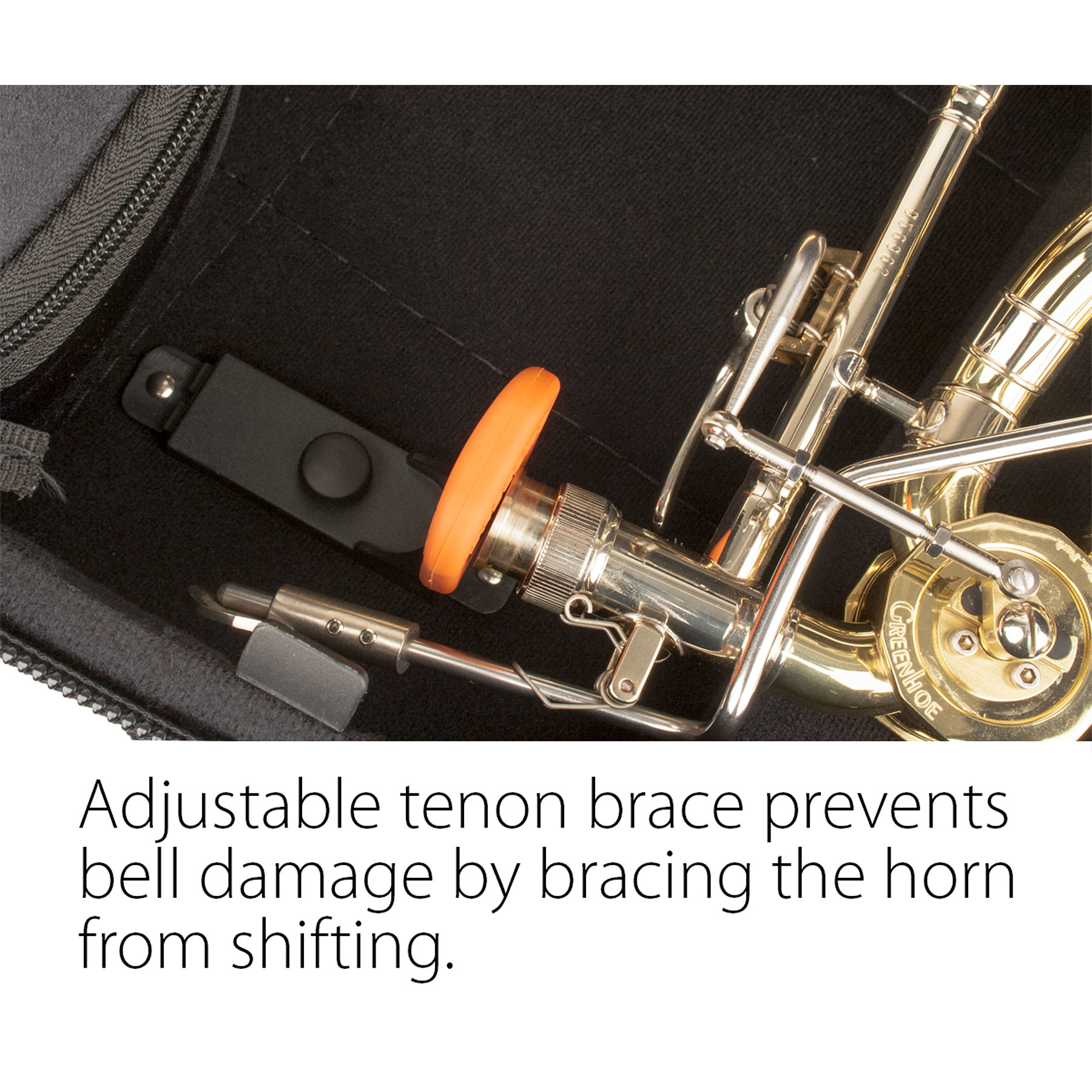 Protec IPAC Tenor Trombone case Horn Stash