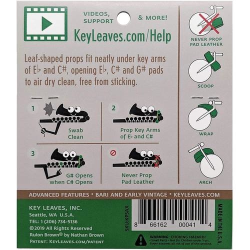 Key Leaves Key Leaves - Saxophone Key Props