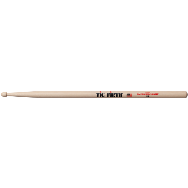 Vic Firth Vic Firth 2B Drumsticks (Wood Tip)
