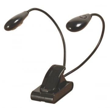On-Stage Clip-On Duo LED Stand Light