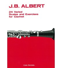 Carl Fischer 24 Varied Scales & Exercises for Clarinet