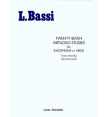 Carl Fischer 27 Virtuoso Studies for Saxophone or Oboe