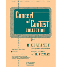 Hal Leonard Concert and Contest Collection for Bb Clarinet