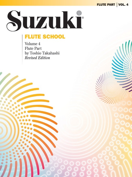 Alfred Suzuki Flute School Volume 4 for Flute or Piano