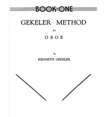 Alfred Gekeler Method for Oboe Book 1