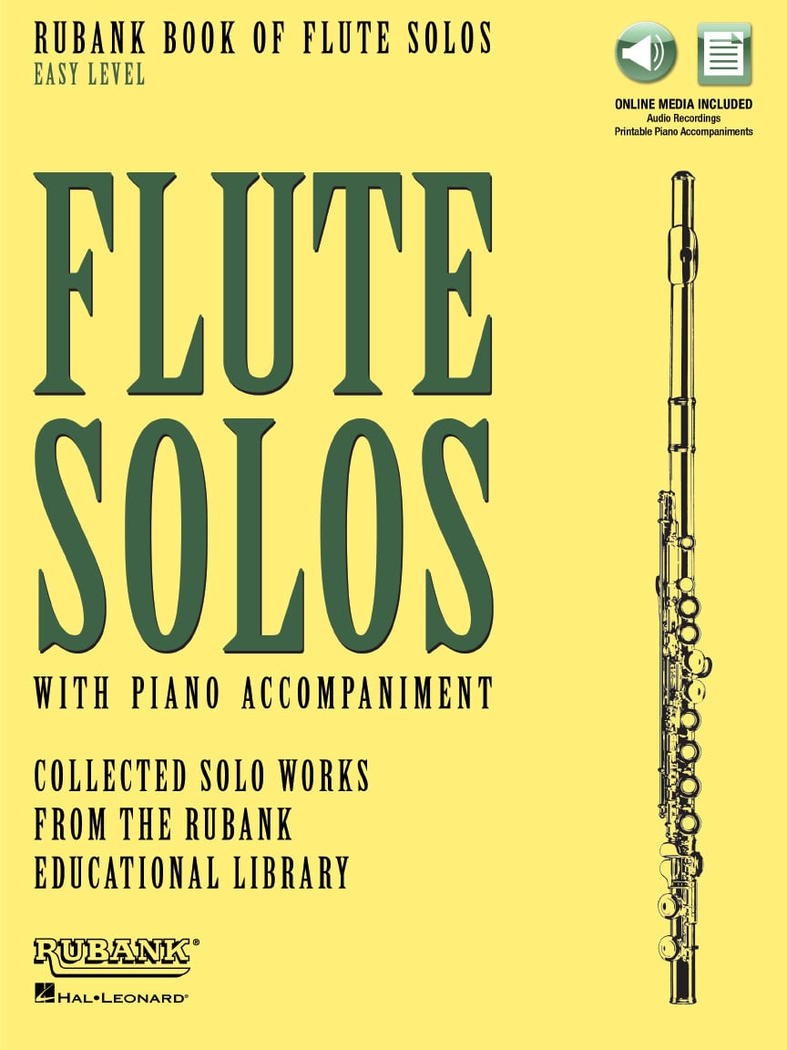 Hal Leonard Rubank Book of Flute Solos- Easy