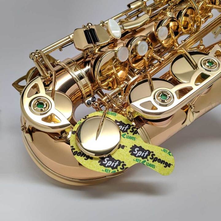 Key Leaves Spit Sponge for Saxophone