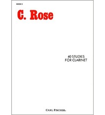Alfred C. Rose 40 Studies for Clarinet Book 2
