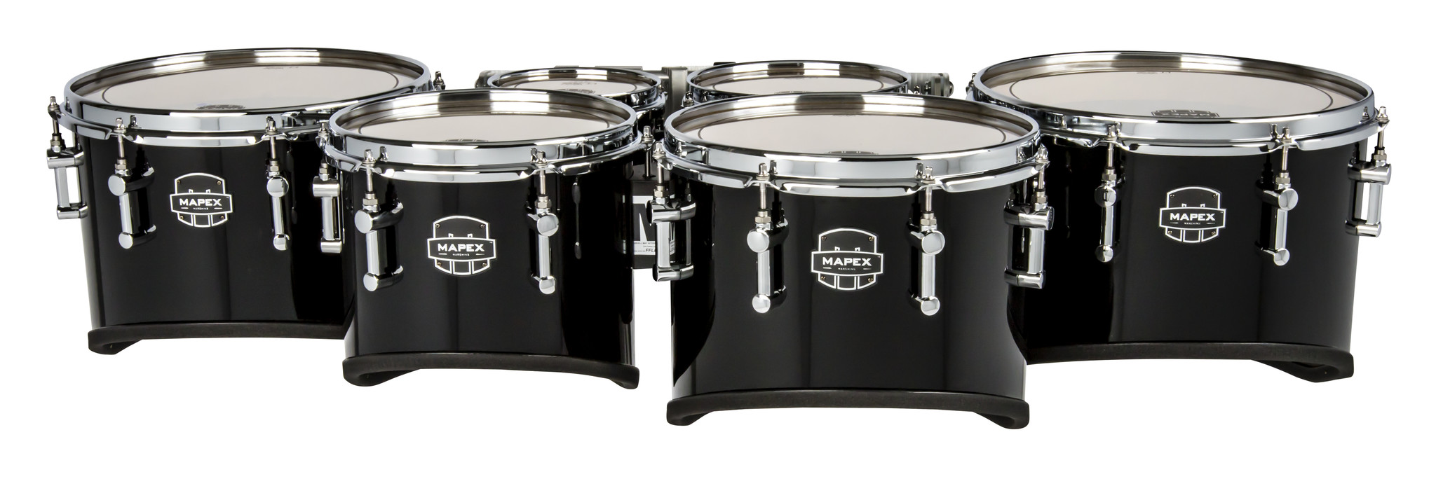 Mapex 6"/8"/10"/12"/13"/14" QUANTUM MARK II CALIFORNIA CUT SEXTET W/ PATENDED FFLB MOUNTING SYSTEM