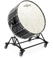 Majestic 28 in. X 16 in. CONCERT BLACK BASS DRUM