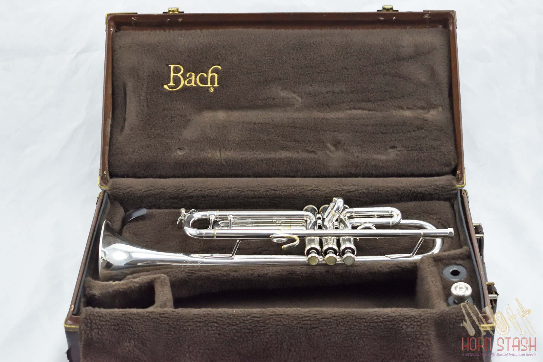 Used Bach 180S37 Stradivarius Bb Trumpet 2883XX Horn Stash