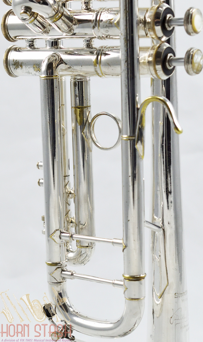 Used Bach 180S37 Stradivarius Bb Trumpet 2883XX Horn Stash