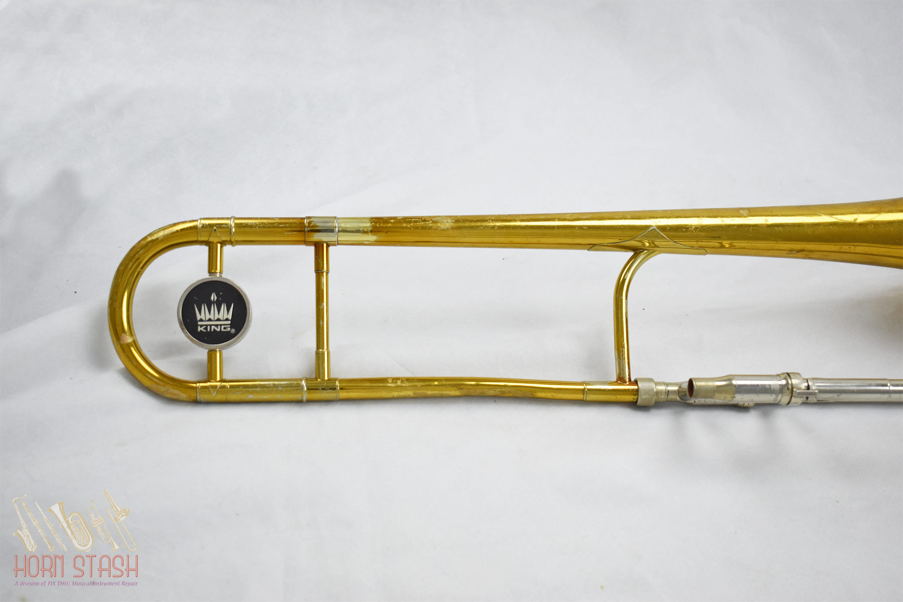 Used King 2B Liberty Tenor Trombone 5020XX Horn Stash