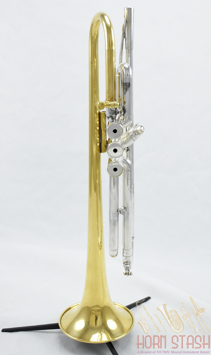 Schilke Used Schilke B5 w/ Unlacquered Gold Brass Yamaha Xeno Bell - 236XX