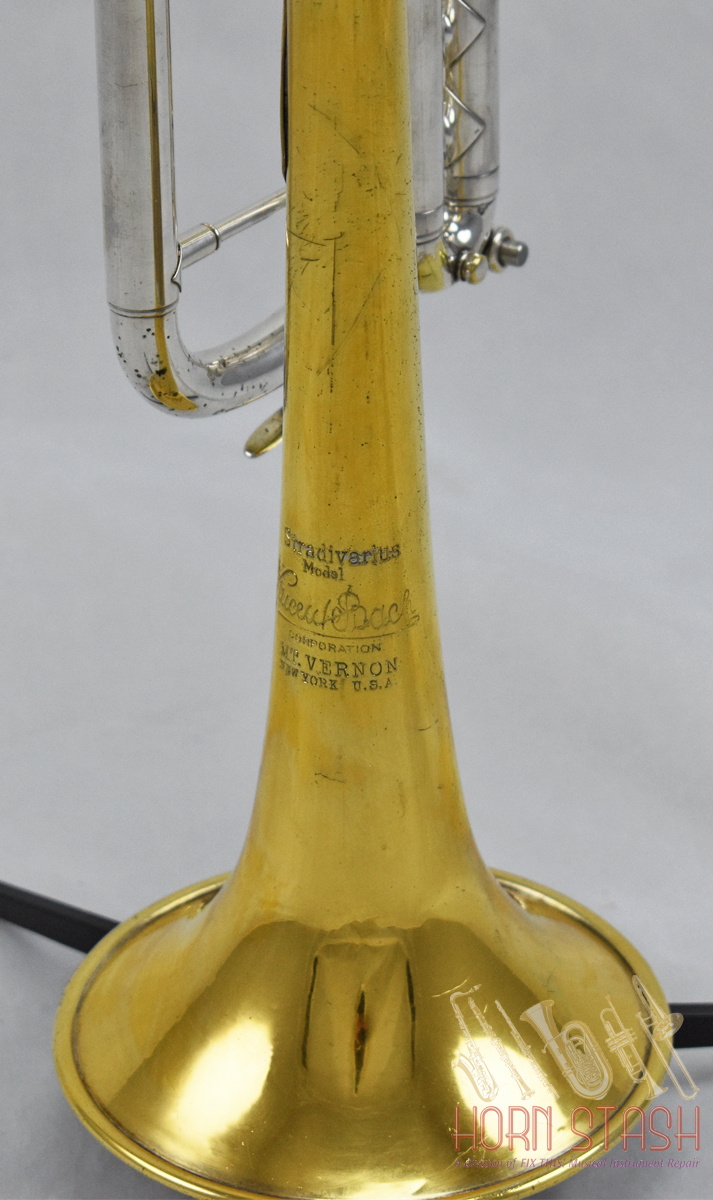 Bach Used Bach Mt. Vernon Stradivarius  Bb Trumpet- 206XX