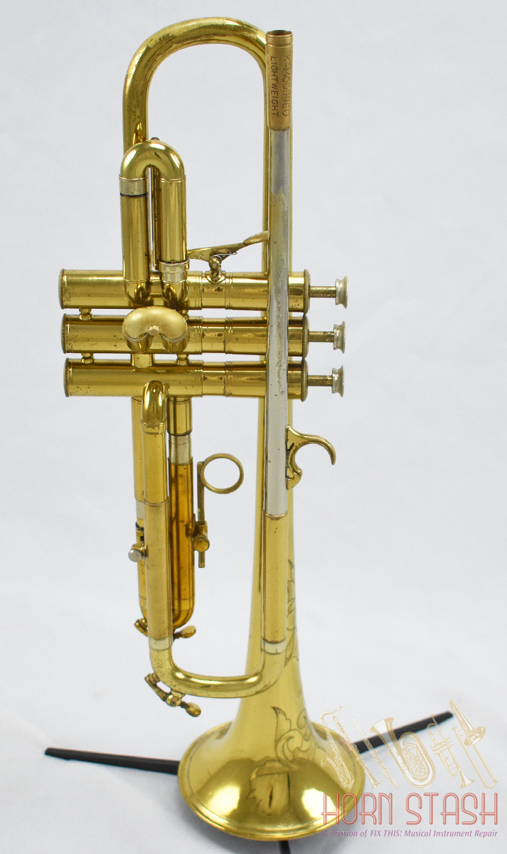 Used Selmer KModified 24B Lightweight Bb Trumpet 390XX Horn Stash