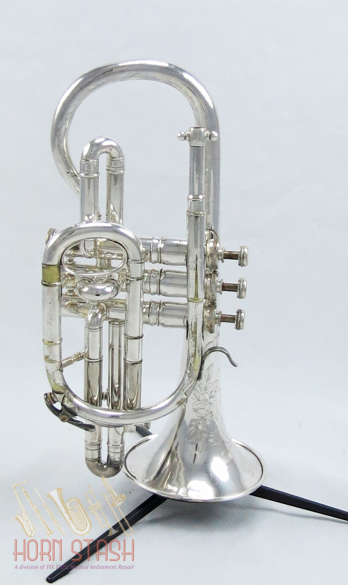 Classic Cornet Mouthpiece – Silver Plated