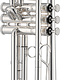 Jupiter Jupiter JTR1100S Bb Trumpet