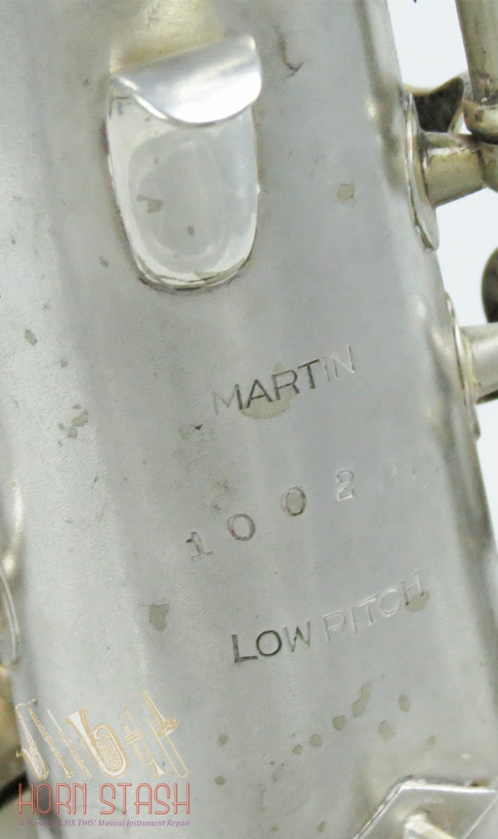 Martin Used Martin Handcraft "Typewriter" Alto Sax - 1002XX