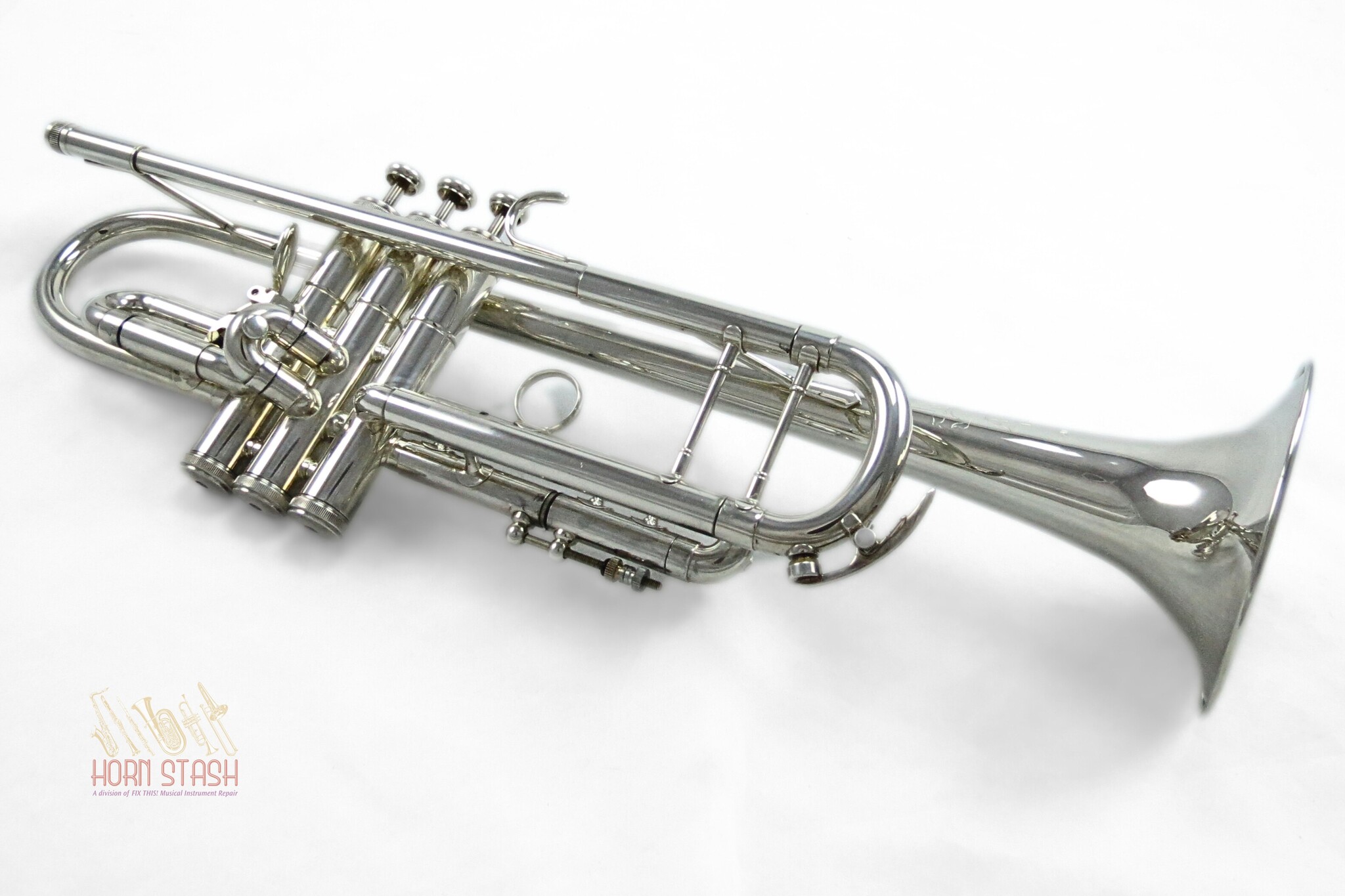 King Used King Silver Flair 2055T Bb Trumpet - 9026XX