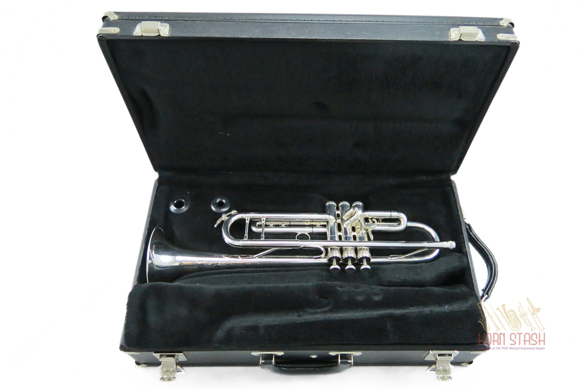 King Used King Silver Flair 2055T Bb Trumpet - 9026XX
