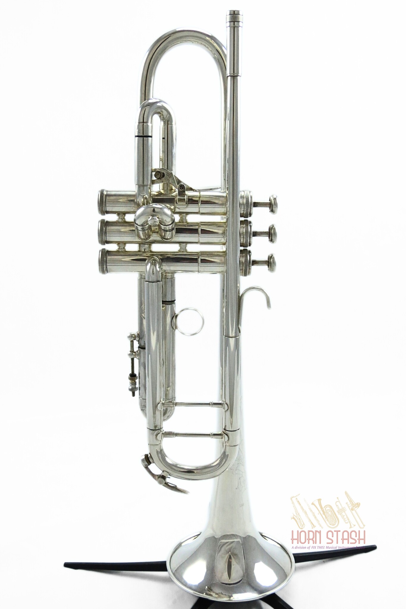 King Used King Silver Flair 2055T Bb Trumpet - 9026XX