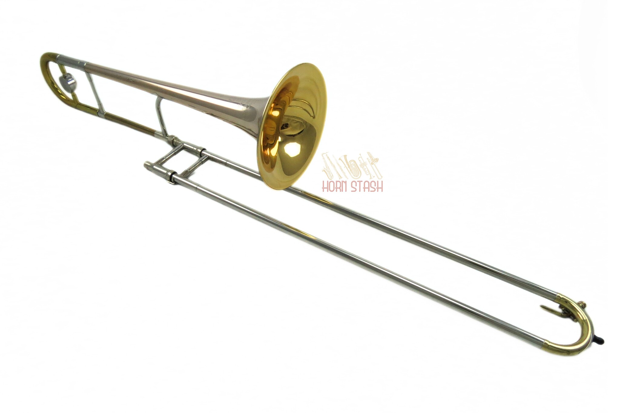 King Used King 3B Silver Sonic Tenor Trombone- 3773XX