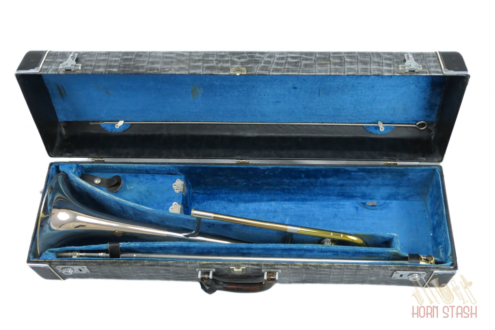 King Used King 3B Silver Sonic Tenor Trombone- 3773XX