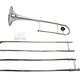 King Used King 4B Tenor Trombone (Silver Plated) - 1196XX