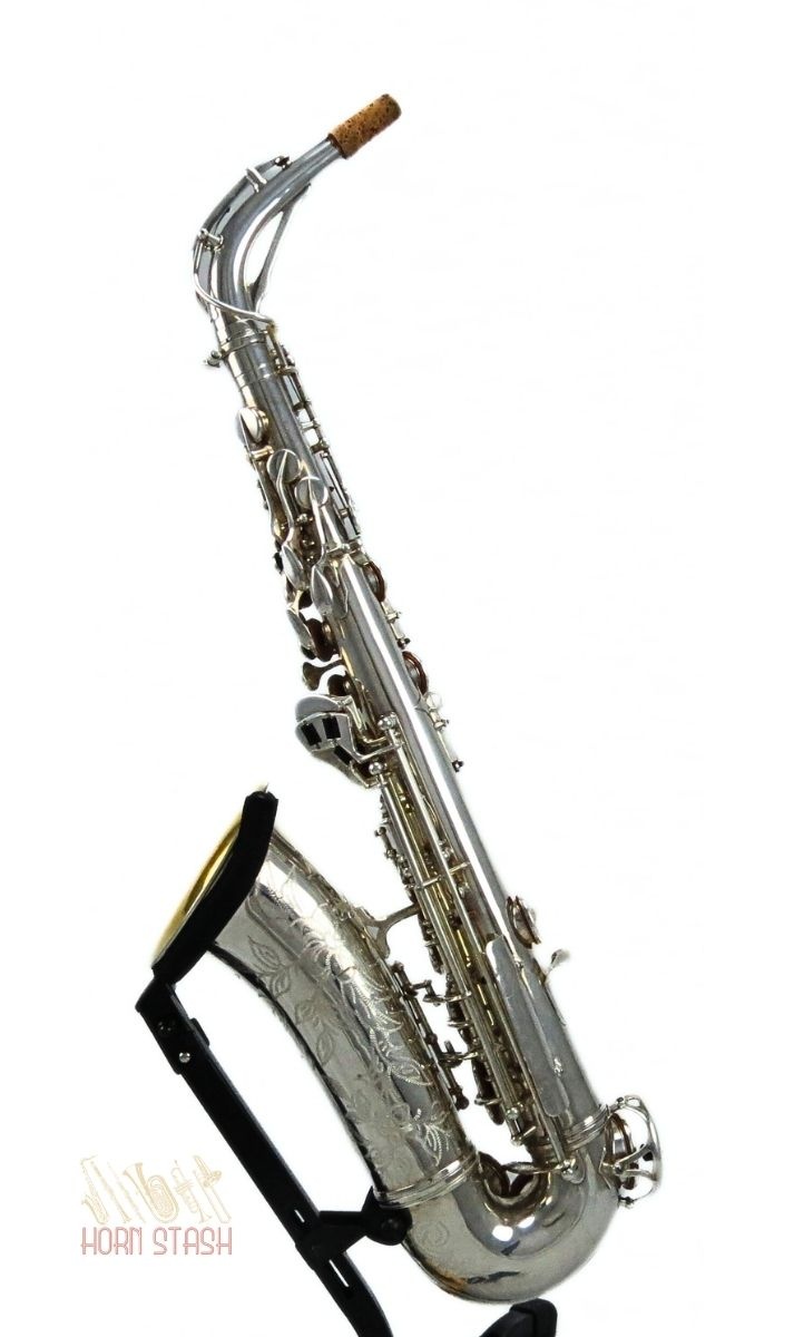 Marigaux Used SML (Strasser Marigaux Lemaire) Rev. D Silver Plated Alto Saxophone - 93XX
