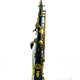 L.A. Sax Used LA Sax LA-800AT Teal & Silver Tenor Sax-2354XX