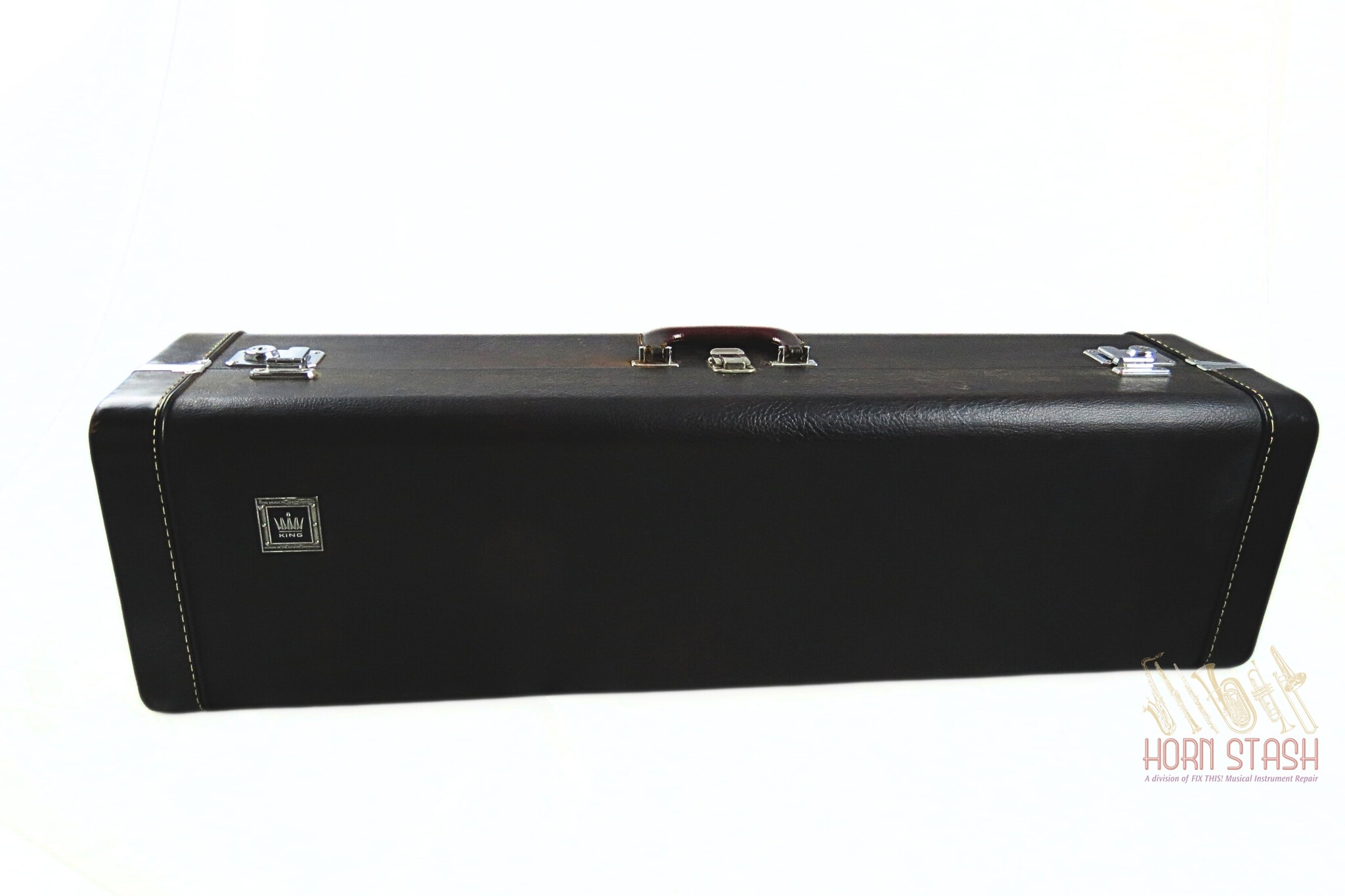 King Used King 3B Silver Sonic Tenor Trombone-4474XX