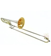 King Used King 3B Silver Sonic Tenor Trombone-4474XX