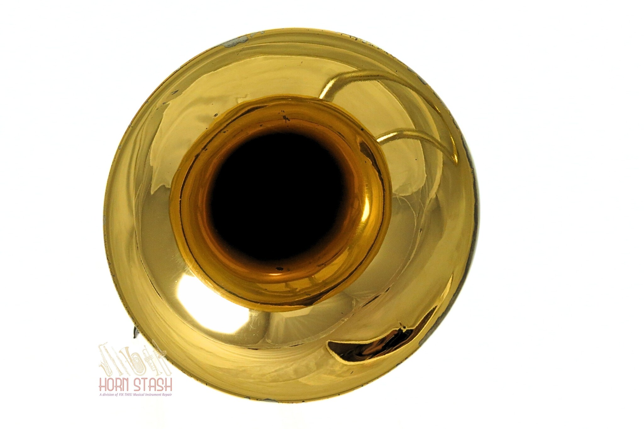 King Used King 3B Silver Sonic Tenor Trombone-4474XX