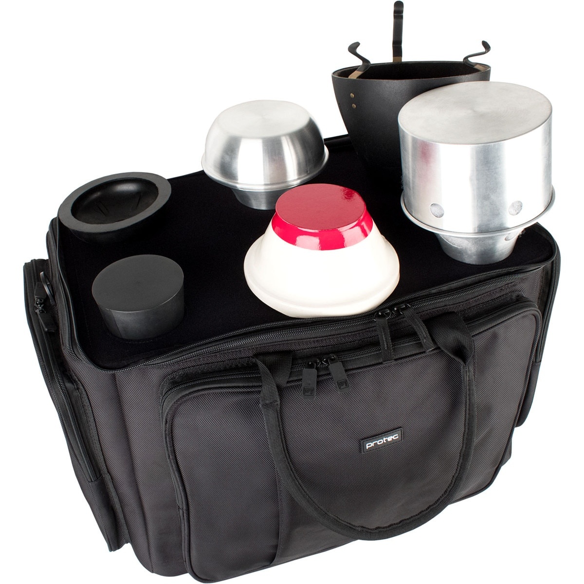 Protec Protec Tenor Trombone Mute Bag – Six Pack with Modular Walls