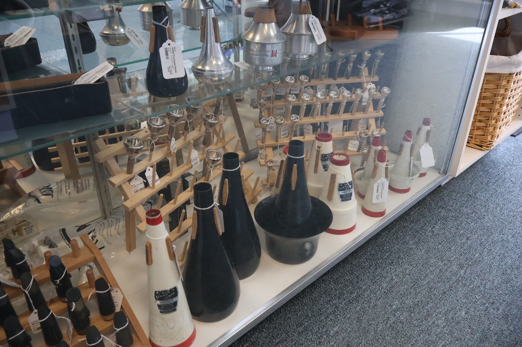 Various Used Brass Mutes