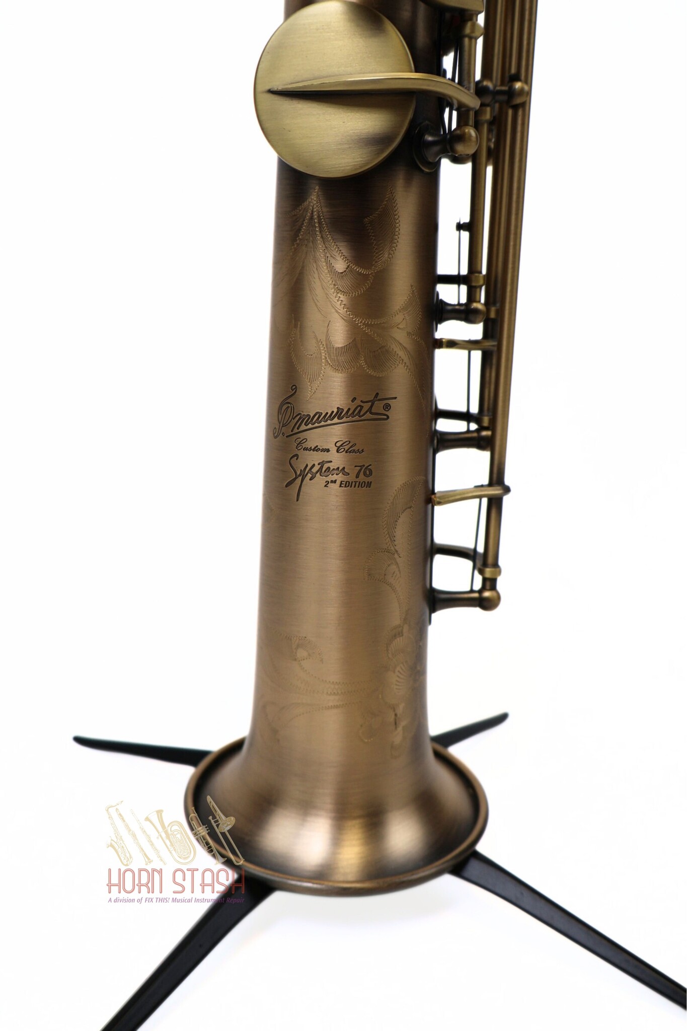 P. Mauriat Used P. Mauriat System 76 Straight Soprano Saxophone - PM04605XX