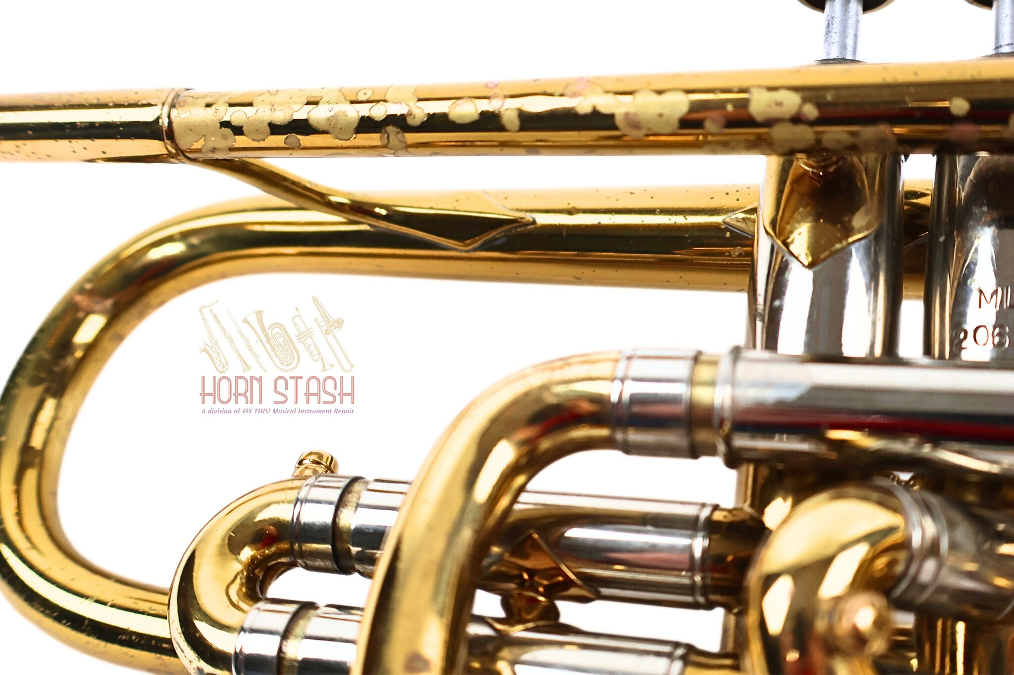 Bach Used Bach Stradivarius Mt. Vernon Cornet-206XX