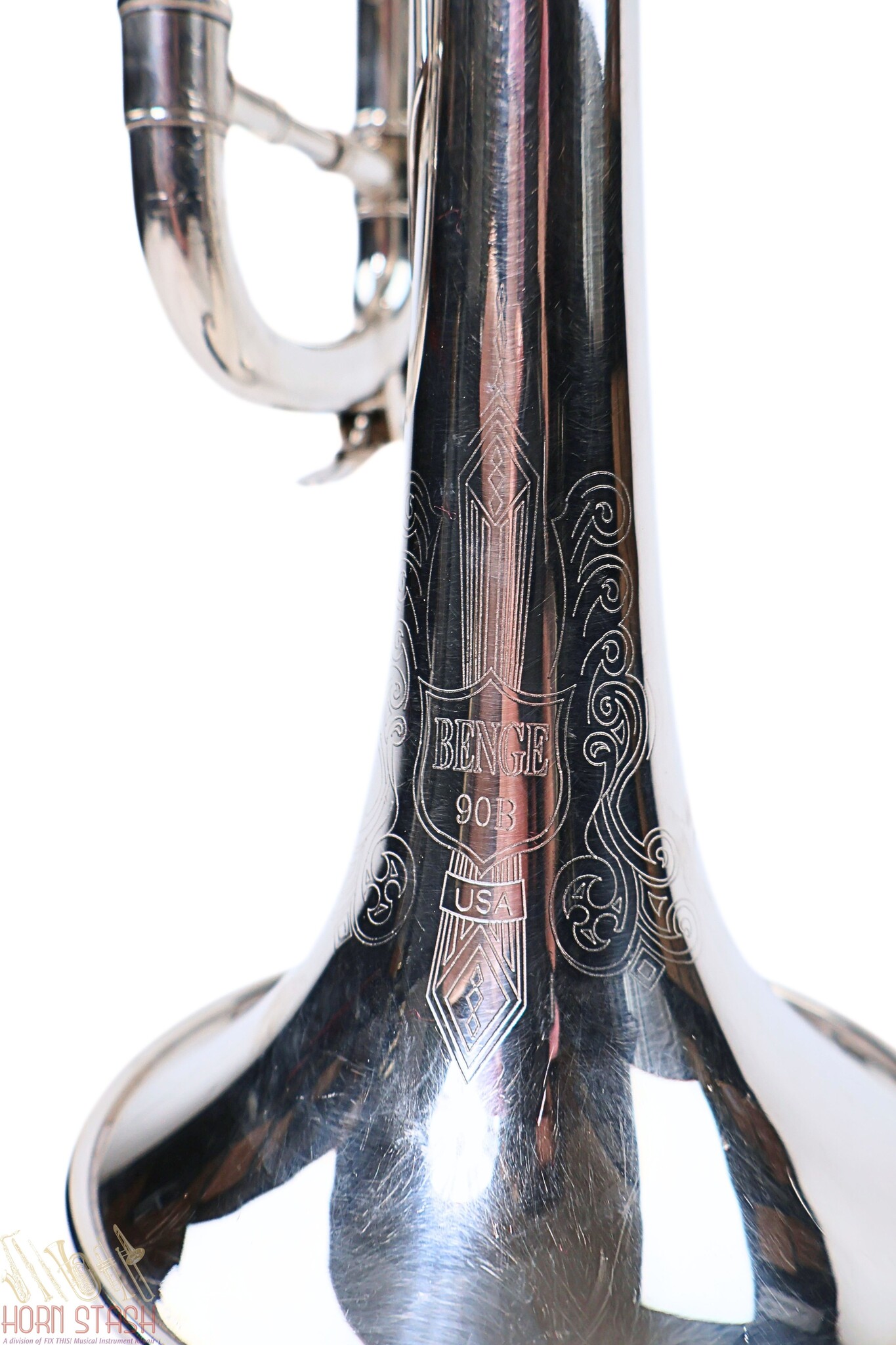 Benge Used Benge 90B Bb Trumpet - 424205XX