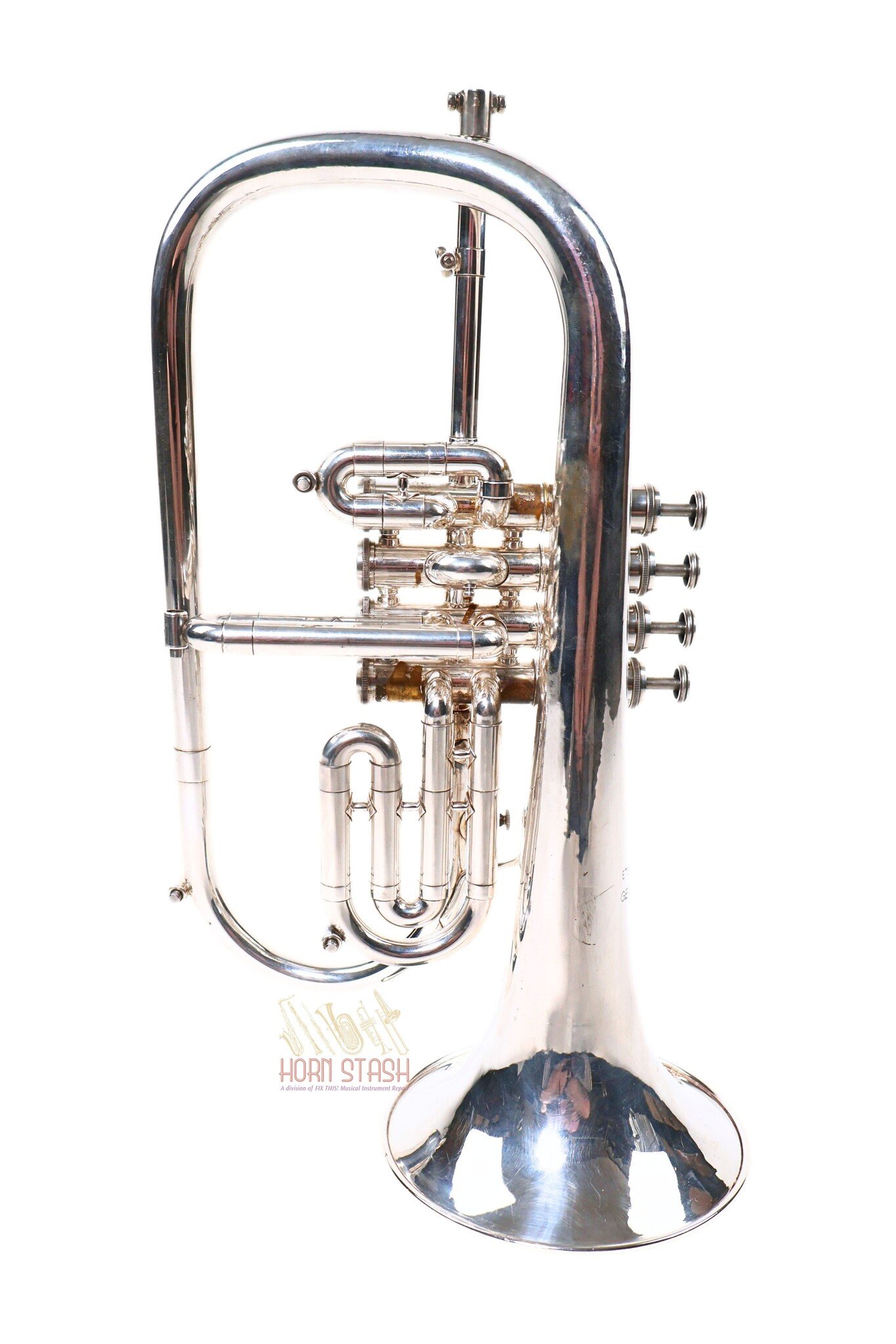 Getzen Used Getzen Eterna 4-valve Flugelhorn - KH15XX