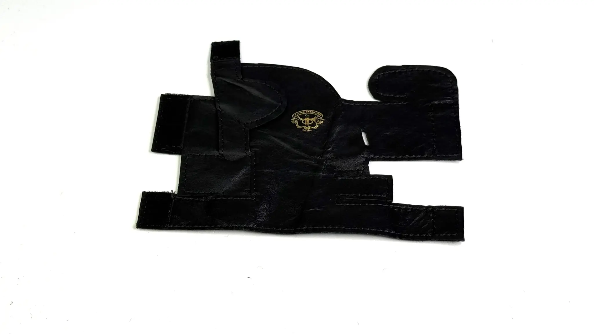 Leather Specialties Deluxe Velcro Trumpet Leather Hand Guard