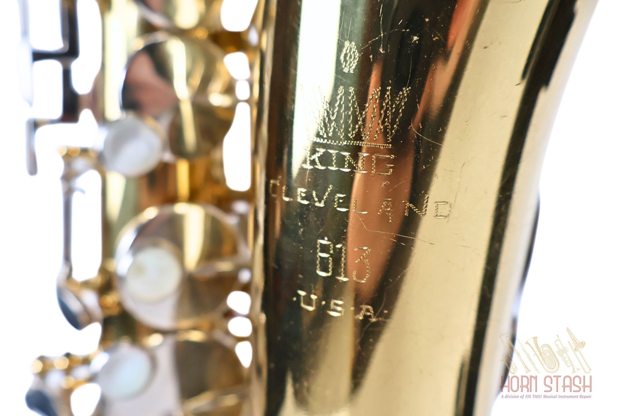 King Used King 613 Alto Saxophone 6588XX